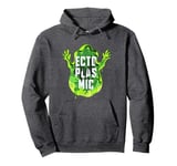 Ghostbusters Ectoplasmic Slimer Fill Big Chest Logo Pullover Hoodie