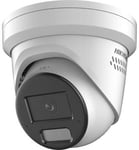 Hikvision DS-2CD2366G2H-IS2U/SL(2.8mm) 6MP AcuSense Strobelys og Hørbar Advarsel Fast Turret Nettverkskamera