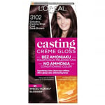 Casting Creme Gloss hårfärgningsmedel 3102 Cool Dark Brown