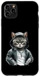 Coque pour iPhone 11 Pro Max American Shorthair Cat Thug Cat Gangster Cat Gangster Life