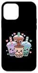 Coque pour iPhone 12 mini Boba Milk Tea Milktea Bubble Tea Boba Pearl Lover