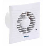 Vent Axia 439975 Silhouette 100SVT SELV Timer Fan with Shutters