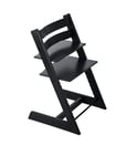 Stokke - Chaise haute Tripp Trapp Hêtre + Babyset V2 offert - Noir