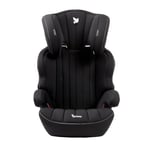 Apramo Child Car Seat, Eco High Back Child Car Booster Seat, Black Platinum