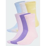 adidas Cushioned Crew Socks 6 Pairs, størrelse 40-42