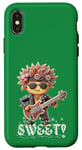 Coque pour iPhone X/XS Pain d'épices de Noël mignon et audacieux Amusement Rockstar