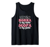 Nonna Is My Name Scopa Is My Game Cool Italian Scopa Players Tank Top