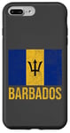 Coque pour iPhone 7 Plus/8 Plus Drapeau de la Barbade Bridgetown Moins Antilles Caraïbes