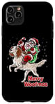 iPhone 11 Pro Max English Setter Santa Claus Christmas Dog Merry Woofmas Dogs Case