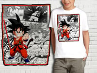 T-Shirt Blanc Enfant Collection Manga Dragon Ball Z 418