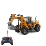 Radiostyrd Grävmaskin / RC Excavator - 26 cm Orange