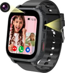 4g Montre Connectée Enfant Gps,Montre Gps Enfant Tracker Avec Appel Vidéo Sos Réveil Appareil Caméra Ip68 Mode Scolaire Jeux Chat,Montre Intelligente Enfant Cadeau Pour Filles Et Garçons(Q729)