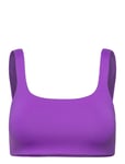 Square Neck Bikini Top Sport Bikinis Bikini Tops Bandeau Bikinitops Purple Casall