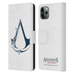 OFFICIAL ASSASSIN'S CREED III LOGOS LEATHER BOOK CASE FOR APPLE iPHONE PHONES