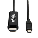 Câble Adaptateur USB 3.1 Gen 1 USB-C vers HDMI 4K Compatible (M/Thunderbolt 3, 4K @30Hz, 3 ft