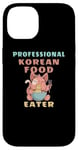 Coque pour iPhone 14 Professional Korean Food Eater Alimentation Asiatique