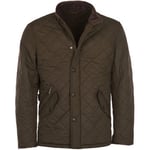 Veste Barbour  Manteau Matelassé Powell Olive