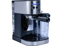 Tornado Automatic Espresso Machine Tcm14125 In Black X Stainless Boasts A 15-Bar Pressure System For Rich Espresso/Capucino. With A 1.2L Water Tank