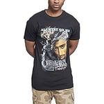 Mister Tee Men's Tupac Retro Tee T Shirt, Black, XXL UK