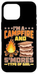 iPhone 16 Pro Max I'm A Campfire And S'mores Type Of Girl Campsite Fun Case