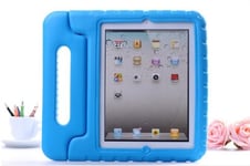 KUSEZJK Étui pour Tablette iPad Mini 3 & iPad Mini 2 & iPad Mini 1, Coque de Protection du Support de Poignée Convertible Test de Choc, Étui pour Tablette Légère pour Enfants (Bleu)