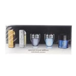 Paco Rabanne Miniature Gift Set for Men 4 x 5ml + 1 x 6ml