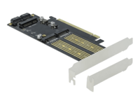 Kontrollerkort - mSATA. M.2 - M.2 Card / mSATA - låg profil - SATA 6Gb/s. PCIe 4.0 x16