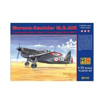 [FR] RS MODELS 1/72 Morane Saulnier MS.406 France (4 decal v. for France, Switze