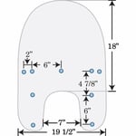 Vindruta memphis shades hd - Vindrutor ersättning till harley davidson 48,5 cm 19 clear lucite