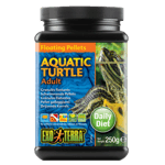 Aquatic Turtle Adult - Floating Pellets Black 250 g - Matelijat - Matelijan ruoka - Pelletit matelijoille - Exoterra