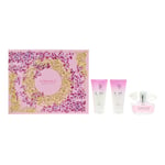 Versace Bright Crystal 3 Piece Gift Set Eau de Toilette 50ml + Shower Gel 50ml + Body Lotion 50ml