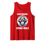 Average Sigma Male Meme Shirt Sigma Shirt Rizz Monkey Tank Top