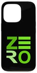 Coque pour iPhone 13 Pro Vert Zeroed In! Green Graphic