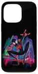 iPhone 13 Pro Marvel Spider-Man Miles Morales Graffiti City Case