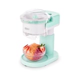 DASH DSIM100GBAQ02 Shaved Ice Maker + Slushie Machine with Stainless Steel Blades for Snow Cone, Margarita + Frozen Cocktails, Plastic, Aqua