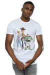 Toy Story 4 Woody Buzz and Bo Peep T-Shirt