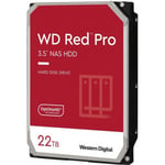 WD Red Pro 22 TB SATA NAS HDD 3,5"-harddisk