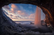 Seljalandsfoss Poster 50x70 cm