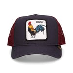 Goorin Bros. Trucker Cap Cock/Hahn Prideful Gray/Maroon - One-Size