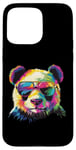 Coque pour iPhone 15 Pro Max Panda Bear Lover Lunettes de soleil Pop Art Funny Panda Bear