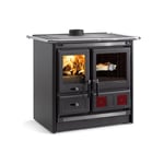 Cuisinière à bois 9.5kw anthracite - Nordica - 7015438