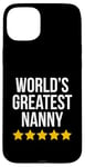 Coque pour iPhone 15 Plus World's Greatest Nanny Housekeeper Figurine de baby-sitter amusante