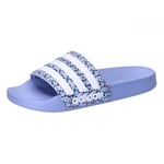 adidas Adilette Shower Slides Kids, Blue Spark/Cloud White/Blue Spark, 3 UK