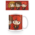 Harry Potter - Kawaii Harry Ron Hermione, Multicolore, 11 oz/315 ml Mug