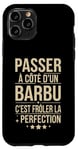 Coque pour iPhone 11 Pro Barbe Barbu Humour idée Cadeau Barbu Homme Père