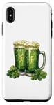 iPhone XS Max St. Patricks Day Paddys Design Fun to Beers Whiskey Party Case