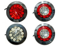 Bulls-eye baklampa led dim/back