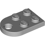 Coupling Plate 2 x 2 (Medium Stone Gray)