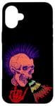 iPhone 16 Plus Punk Classic Tees Drummer Rock Bands Skull Diesel Case