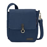 Travelon Anti-Theft Courier Tour Bag, Navy, One Size